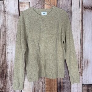 Wills Sweater Wool Knit Heritage Huckberry Neutral Winter Timeless Size Medium
